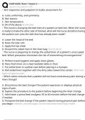 NUR1020C Term 1 Exam 2 Exam Questions and Answers 100&percnt; Pass &vert;Verified & Updated&vert;ACTUAL 2025&sol;2026 Cheat Sheet