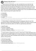 RNPedia&colon; PNLE NP2 Test 1 Exam Questions and Answers 100&percnt; Pass &vert;Verified & Updated&vert;ACTUAL 2025&sol;2026 Cheat Sheet