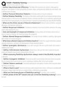 NASM - Flexibility Training Exam Questions and Answers 100&percnt; Pass &vert;Verified & Updated&vert;ACTUAL 2025&sol;2026 Cheat Sheet
