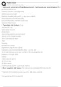 ACSM EXAM Exam Questions and Answers 100&percnt; Pass &vert;Verified & Updated&vert;ACTUAL 2025&sol;2026 Cheat Sheet