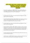 APPA CEFP SECTION 4 QUESTIONS WITH REVISED CORRECT ANSWERS&comma; LATEST 2025-2026 UPDATE&comma; RATED A&plus;