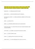 STNA State Test Study Guide &vert;Questions &lpar;Latest Version 2025&vert;2026&rpar; With Correct Answers &vert;Verified &vert;Already A&plus; Graded &lpar;100&percnt; Pass&rpar;