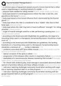 Equine Assisted Therapy Exam 2 Exam Questions and Answers 100&percnt; Pass &vert;Verified & Updated&vert;ACTUAL 2025&sol;2026 Cheat Sheet