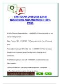 CMIT Exam 2025&sol;2026 &ndash; 100&percnt; Verified Questions & Answers &vert; Project Delivery&comma; Risk Allocation&comma; CMAA Standards&comma; Contract Law