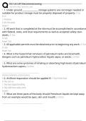 ICC U2 UST Decommissioning Exam Questions and Answers 100&percnt; Pass &vert;Verified & Updated&vert;ACTUAL 2025&sol;2026 Cheat Sheet