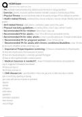 ACSM Exam Exam Questions and Answers 100&percnt; Pass &vert;Verified & Updated&vert;ACTUAL 2025&sol;2026 Cheat Sheet