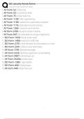IEC security forces forms Exam Questions and Answers 100&percnt; Pass &vert;Verified & Updated&vert;ACTUAL 2025&sol;2026 Cheat Sheet