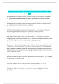 Marketplace test guide &vert; Questions with Complete Solutions &vert; 100&percnt; Pass