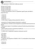 CHS 200 EXAM 2 Exam Questions and Answers 100&percnt; Pass &vert;Verified & Updated&vert;ACTUAL 2025&sol;2026 Cheat Sheet