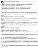 Health Assessment Elsevier Test Exam Questions and Answers 100&percnt; Pass &vert;Verified & Updated&vert;ACTUAL 2025&sol;2026 Cheat Sheet