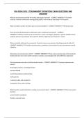 PGA PGM LEVEL 1 TOURNAMENT OPERATIONS EXAM QUESTIONS AND ANSWERS