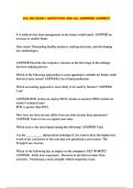 AIC 302 EXAM 1 QUESTIONS AND ALL ANSWERS CORRECT
