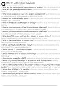 EMS1055 MidTerm Exam Study Guide Exam Questions and Answers 100&percnt; Pass &vert;Verified & Updated&vert;ACTUAL 2025&sol;2026 Cheat Sheet