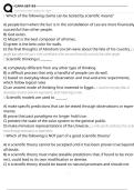 CAPA SET &num;3 Exam Questions and Answers 100&percnt; Pass &vert;Verified & Updated&vert;ACTUAL 2025&sol;2026 Cheat Sheet