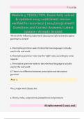 Module 5 TESOL&sol;TEFL Exam fully solved  & updated 2025-2026&lpar;latest version  verified for accuracy&rpar; &vert; 20242025Latest&excl;&excl;  Questions and Correct Answers&sol; Latest  Update &sol; Already Graded 