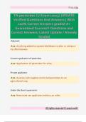 TN pesticides C7 Exam &lpar;2025&rpar; UPDATE  Verified Questions And Answers &vert; With  100&percnt; Correct Answers graded A&plus;  Guaranteed Success&excl;&excl; Questions and  Correct Answers&sol; Latest Update &sol; Already  Graded