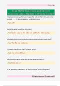 Q-01 FDNY Questions and Correct  Answers&sol; Latest Update &sol; Already Graded