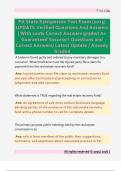 PA State Salesperson Test Exam &lpar;2025&rpar;  UPDATE Verified Questions And Answers  &vert; With 100&percnt; Correct Answers graded A&plus;  Guaranteed Success&excl;&excl; Questions and  Correct Answers&sol; Latest Update &sol; Already  Graded 