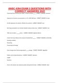 ANSC 4394 EXAM 2 QUESTIONS WITH CORRECT ANSWERS 2025