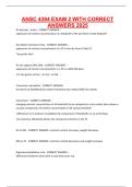 ANSC 4394 EXAM 2 WITH CORRECT ANSWERS 2025