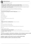 NR324 CJE Exam Exam Questions and Answers 100&percnt; Pass &vert;Verified & Updated&vert;ACTUAL 2025&sol;2026 Cheat Sheet