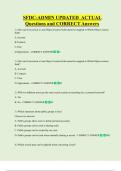 SFDC-ADMIN UPDATED  ACTUAL   Questions and CORRECT Answers 