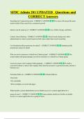 SFDC Admin 201 UPDATED   Questions and  CORRECT Answers
