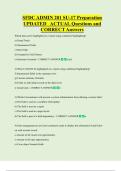 SFDC ADMIN 201 SU-17 Preparation  UPDATED   ACTUAL Questions and  CORRECT Answers 