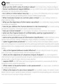 qisp Exam Questions and Answers 100&percnt; Pass &vert;Verified & Updated&vert;ACTUAL 2025&sol;2026 Cheat Sheet