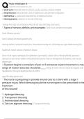 Nurs 155 Exam 3 Exam Questions and Answers 100&percnt; Pass &vert;Verified & Updated&vert;ACTUAL 2025&sol;2026 Cheat Sheet