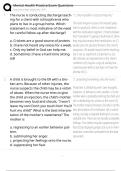 Mental Health Practice Exam Questions