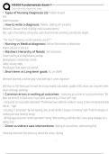N5400 Fundamentals Exam 1 Exam Questions and Answers 100&percnt; Pass &vert;Verified & Updated&vert;ACTUAL 2025&sol;2026 Cheat Sheet