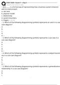 INSY 3305 - Exam 1 - chp&period;4 Exam Questions and Answers 100&percnt; Pass &vert;Verified & Updated&vert;ACTUAL 2025&sol;2026 Cheat Sheet