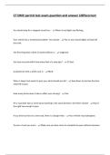 CT DMV permit test exam question and answer 100&percnt;correct