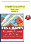 Test Bank for Journey Across The Life Span&colon; Human Development and Health Promotion&comma; 6th Edition by Polan & Taylor
