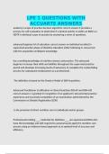 LPE 1 QUESTIONS WITH ACCUARTE ANSWERS