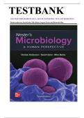 TEST BANK for Nester-s Microbiology A Human Perspective 10th Edition by Denise Anderson&comma; Sarah Salm&comma; Mira Beins and Eugene Nester&period; All Chapters 1-30 &semi;Complete Solution GRADED A&plus;