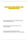 BIO 256 &ndash; Exam 1 Review &vert; Graded A&plus; &vert; 100&percnt; Guaranteed Success