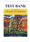 Test Bank for Exploring Lifespan Development &lpar;4th Edition&rpar; by Laura E&period; Berk &ndash; Complete Chapters with Verified Answers