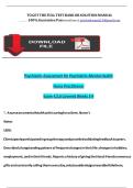 NR 548 Psychiatric Assessment for Psychiatric-Mental Health Nurse Practitioner Exam 2 Week 3-4 Covered