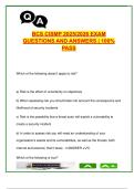BCS CISMP 2025 Exam &ndash; 100&plus; Q&A &vert; InfoSec&comma; Risk Management&comma; GDPR&comma; ISO Standards &vert; British Computer Society Certification
