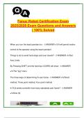 FANUC Robot Certification Exam &ndash; 2025&sol;2026 &ndash; 100&percnt; Solved Q&A on Motion Control&comma; Frames&comma; DCS & Teach Pendant