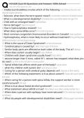 HCA205 Quiz &num;3 Questions and Answers 100&percnt; Solved 