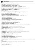 WGU D335 Exam Questions and Answers 100&percnt; Pass &vert;Verified & Updated&vert;ACTUAL 2025&sol;2026 Cheat Sheet