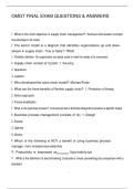 OMGT FINAL EXAM QUESTIONS & ANSWERS