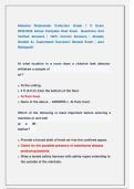 Alabama Wastewater Collection Grade 1 C Exam  2025&sol;2026 Actual Complete Real Exam  Questions And  Verified Answers &vert; 100&percnt; Correct Answers &vert; Already  Graded A&plus; Guaranteed Success&excl;&excl; Newest Exam &vert; Just  Released&excl;&excl;