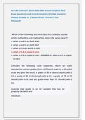 AP CSA Semester Exam 2025-2026 Actual Complete Real  Exam Questions And Correct Answers &lpar;Verified Answers&rpar; Already Graded A&plus;  &vert; Newest Exam  Version &vert; Just                 Released&excl;&excl;    