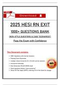 2025 HESI RN EXIT V1–V7 & 1000  NGN-Style Question Bank