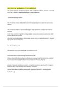 CMGT 3500 Final Test Questions with Verified Solutions
