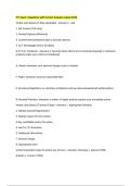 PTI Exam I Questions with Correct Answers Latest 2025
